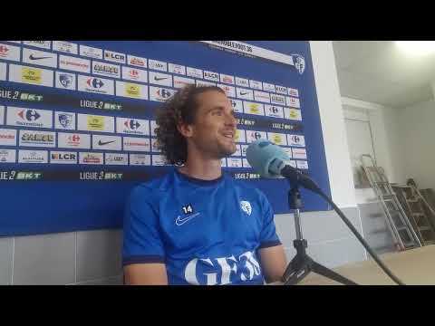 Avant Dunkerque - GF38. Maël Corboz : "assumer mes responsabilités"