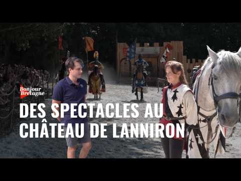 SUR LA ROUTE DE VOS VACANCES - Chateau de Lanniron spectacle de chevalerie