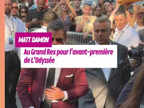 VIDEO : Matt Damon arrive � l?avant-premi�re&hellip;