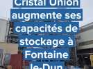 Vid�o Nouveau silo de stockage � la sucrerie de Fontaine-le-Dun