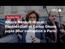Vid�o VIDEO. Affaire Renault-Nissan : Rachida Dati et Carlos Ghosn jug�s pour corruption � Paris