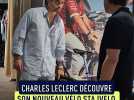 Monaco : Quand Charles Leclerc découvre son nouveau vélo Stajvelo