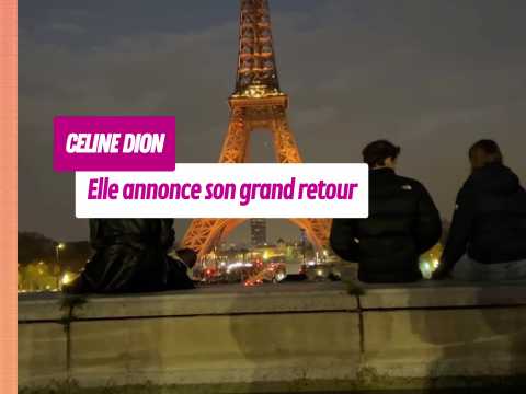 VIDEO : C�line Dion : elle choisit Paris pour son grand retour