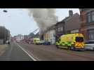 Violent incendie à Lodelinsart