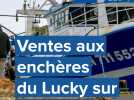 Vente aux enchères du Lucky sur le port de Ouistreham