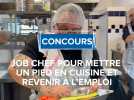 Job chef pour mettre un pied en cuisine et revenir à l'emploi