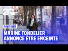 Marine Tondelier annonce être enceinte