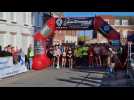 Le départ de la course de l'Illiloise