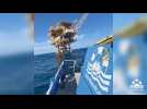 44 migrants bloqués sur une plate-forme pétrolière abandonnée en Méditerranée secourus