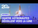 Quatre astronautes décollent vers la Lune : ce qu'il faut savoir sur la mission Artemis 2