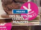 Ce chocolatier propose des sujets réalistes en chocolat pour Pâques