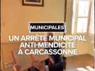 Un arrêté municipal anti-mendicité à Carcassonne