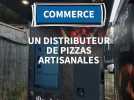 Un distributeur de pizzas artisanales