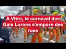 VIDÉO. À Vitré, le carnaval des Gais Lurons s'empare des rues
