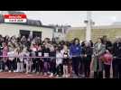 VIDÉO. Plus de 700 enfants font leur cross sur la nouvelle piste d'athlétisme à Deauville