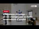VIDEO. Allocations chômage : ce qui change pour certains demandeurs d'emploi