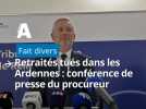 Retraités tués dans les Ardennes : conférence de presse