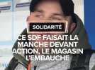 Solidarité : Il fait la manche devant un magasin à Launaguet, la directrice décide de l'embaucher