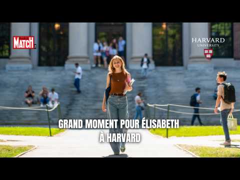 VIDEO : Grand moment pour �lisabeth � Harvard