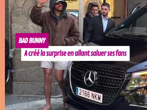 VIDEO : Bad Bunny fait sensation hier � Barce&hellip;