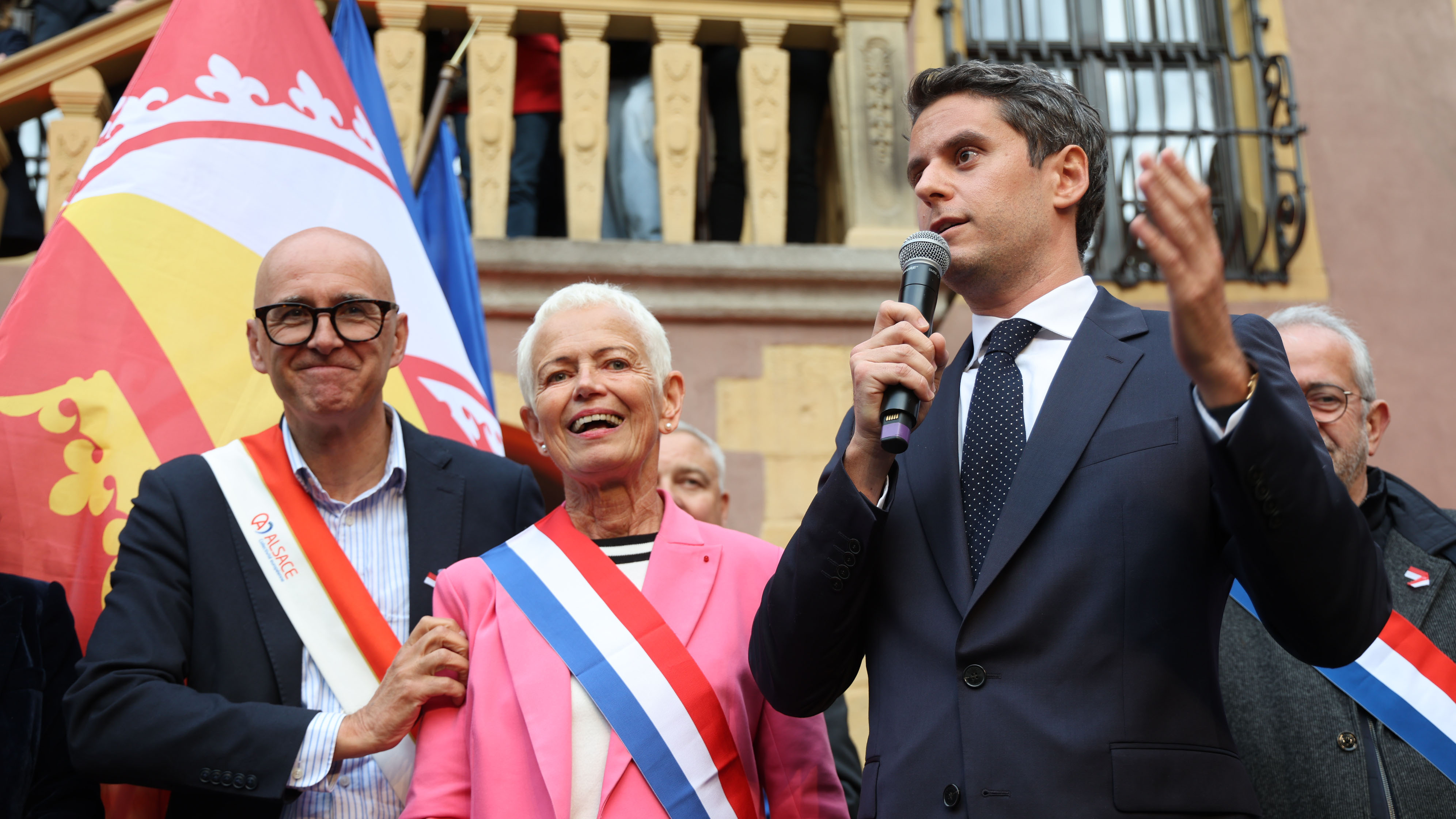 Gabriel Attal à Colmar : « Il faut déparisianiser la France »