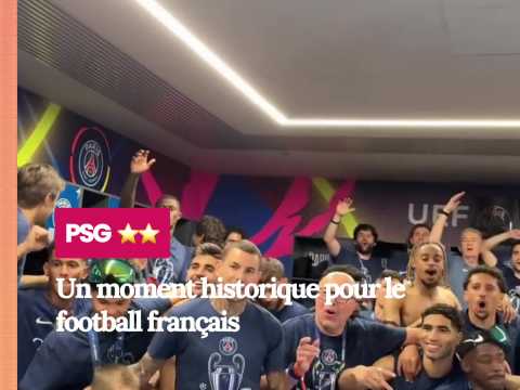 VIDEO : C'est la folie dans le vestiaire du P&hellip;