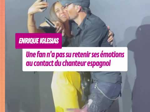 VIDEO : Enrique Iglesias embrass� par une fan&hellip;
