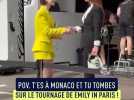 Vid�o Monaco : D�couvrez les images du tournage de la s�rie mythique Emily in Paris ! 