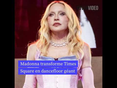 VIDEO : Madonna transforme Times Square en da&hellip;