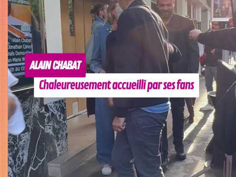 VIDEO : Alain Chabat chaleureusement accueill&hellip;