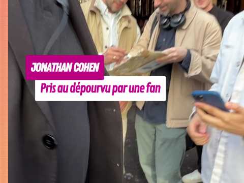 VIDEO : Jonathan Cohen pris au d�pourvu par u&hellip;