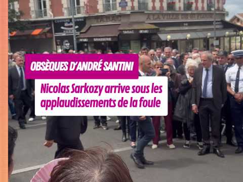 VIDEO : Obs�ques d'Andr� Santini : Nicolas Sa&hellip;