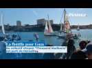 La flottille pour Gaza du collectif citoyen Thousand Madleens est parti de Marseille