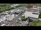 Une décharge sauvage à ciel ouvert dans la métropole lilloise
