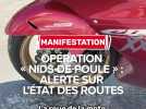 Opération « nids-de-poule » : alerte sur l'état des routes