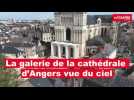 VIDÉO. La galerie contemporaine de ce la cathédrale Saint-Maurice d'Angers vue du ciel