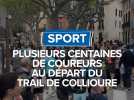 Plusieurs centaines de coureurs au départ du Trail de Collioure