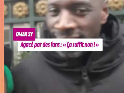VIDEO : Omar Sy agac� par des fans : � �a suf&hellip;
