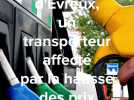 Près d'Évreux, ce transporteur routier affecté par la hausse des prix du gazole
