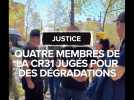 Quatre membres de la CR31 jugés pour des dégradations à Toulouse