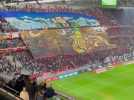 Le tifo des supporters du LOSC lors du derby face à Lens