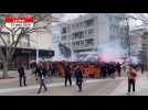 VIDÉO. FC Lorient : les Merlus Ultras en cortège pour le match du centenaire