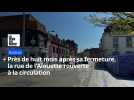 Près de huit mois après sa fermeture, la rue de l'Alouette à Roubaix rouverte à la circulation