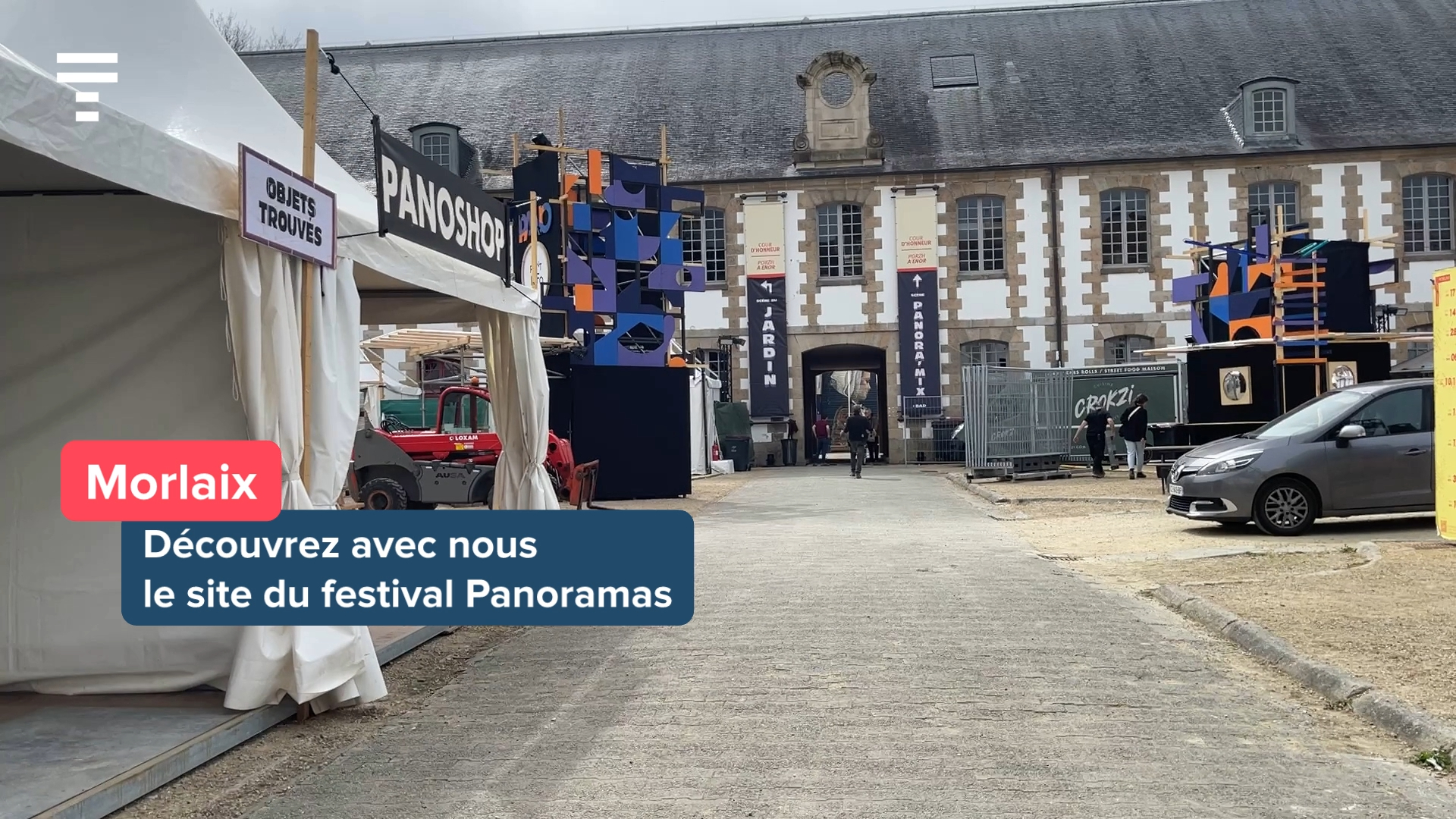 Scène 360°, le « Off » des commerces… On vous dévoile les coulisses du festival Panoramas, à Morlaix [Vidéo]