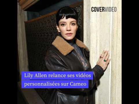 VIDEO : Lily Allen relance ses vid�os personn&hellip;