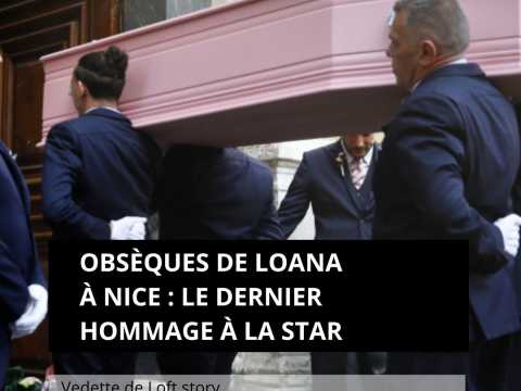 VIDEO : Obs�ques de Loana � Nice. Dernier hom&hellip;
