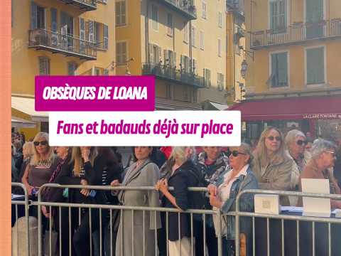 VIDEO : En direct - Obs�ques de Loana : Fans&hellip;