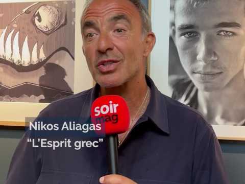 VIDEO : Nikos Aliagas expose en Belgique�: ��&hellip;