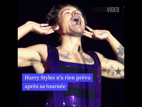 VIDEO : Harry Styles n'a rien pr�vu apr�s sa tourn�e