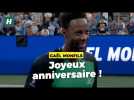 Vid�o Le public de l?US Open fait une belle surprise � Ga�l Monfils pour ses 40 ans